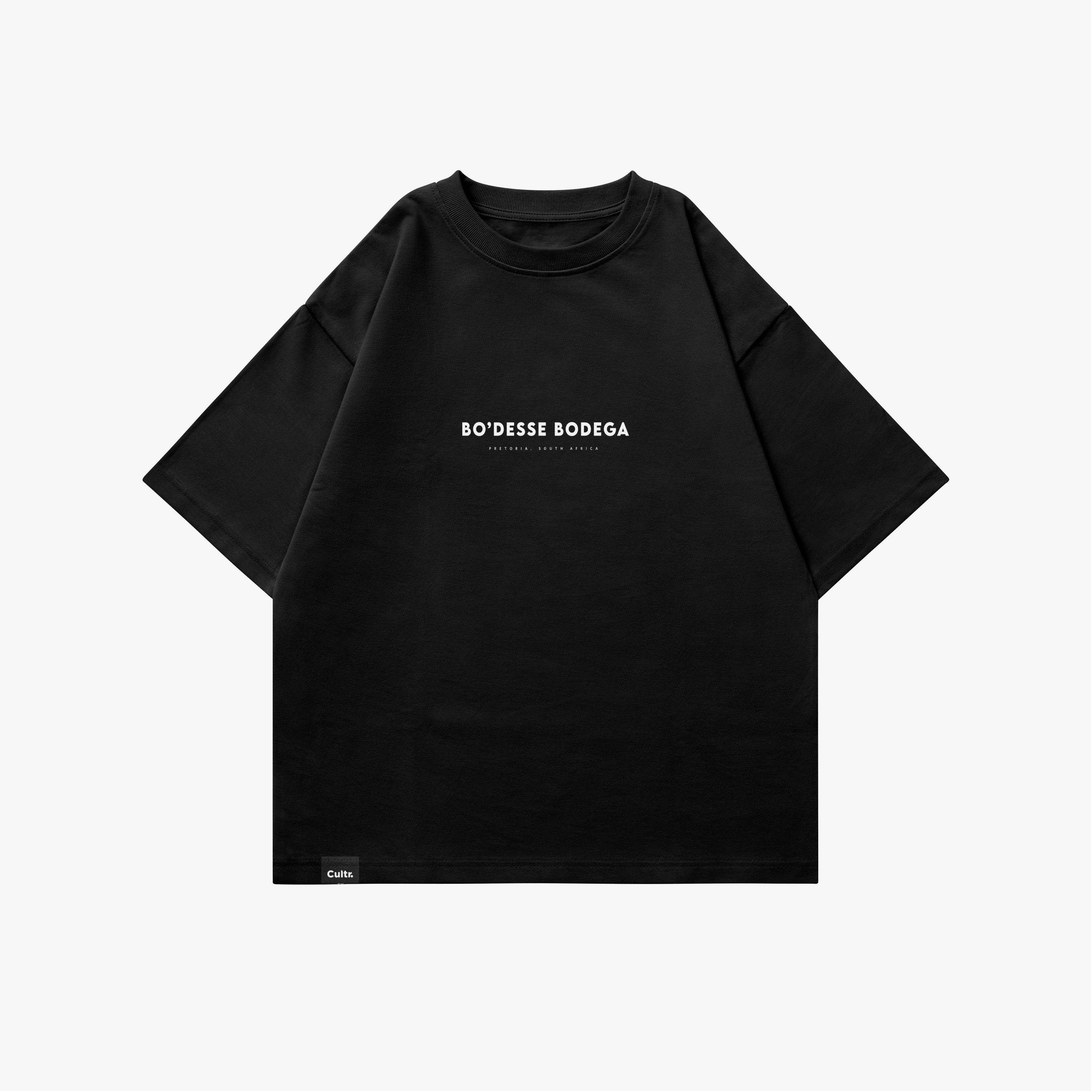 Bo'Desse Bodega - for the real Ghudzu - BLK Oversized Tee
