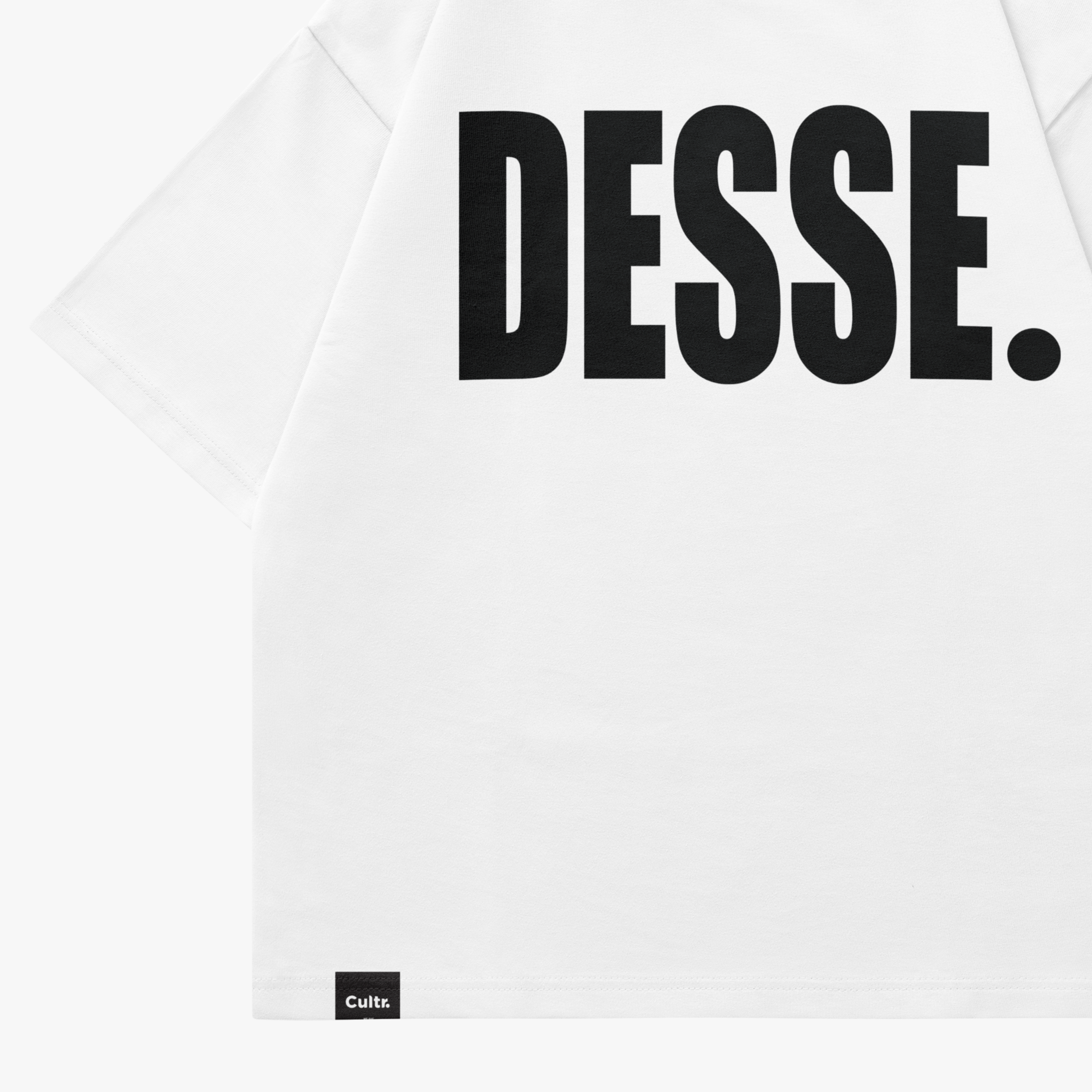 Desse WHT Oversized Tee